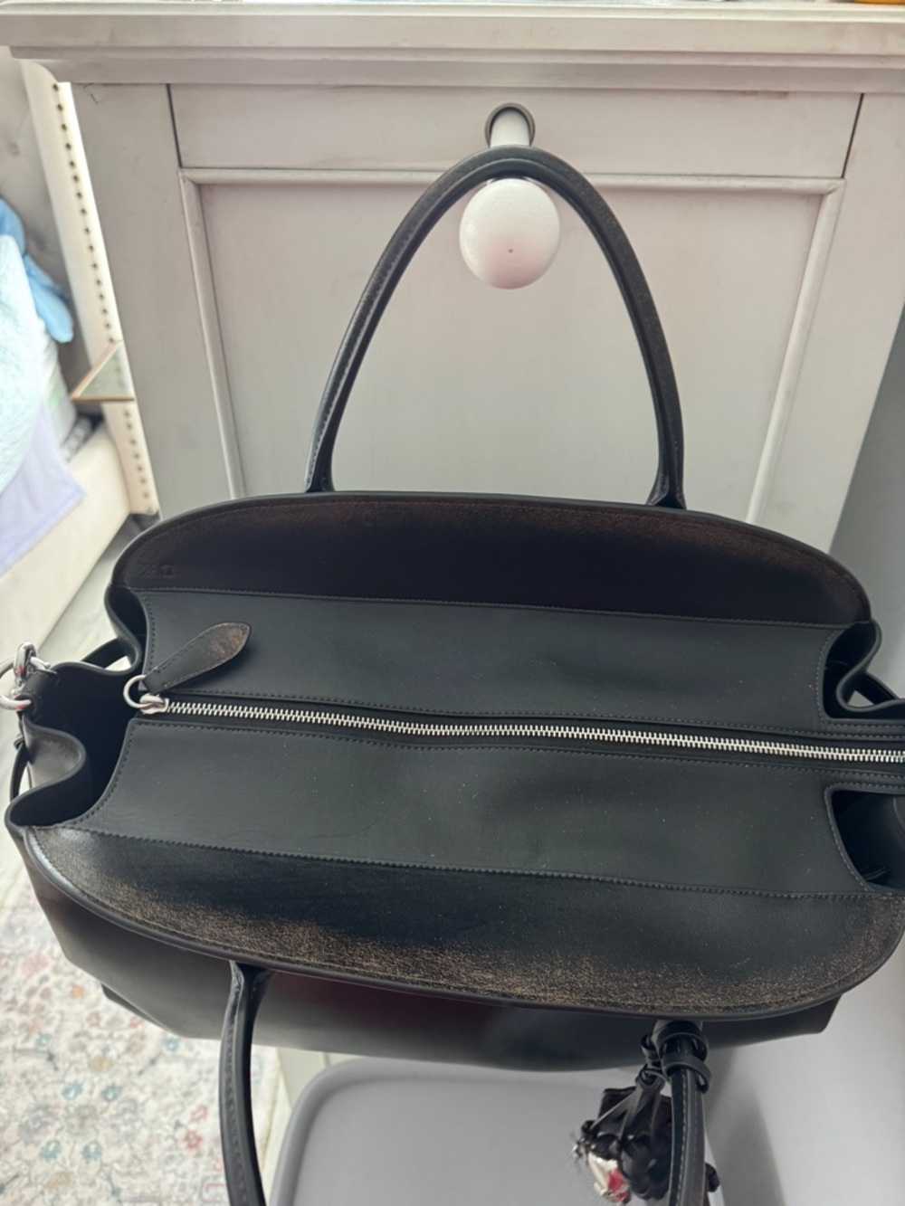 Coach loved leather Dome Satchel with Charm 48cm - Picture 3 of 5